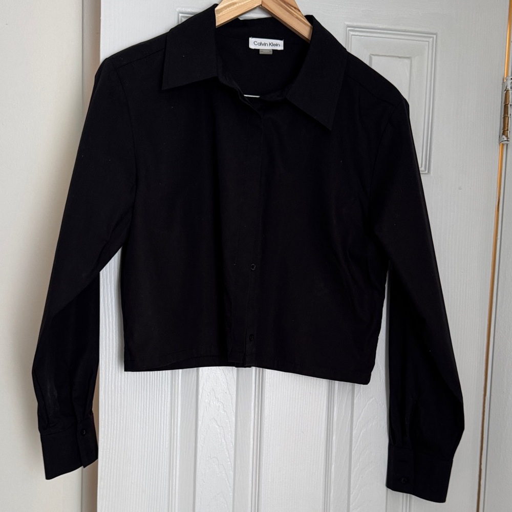 Calvin Klein Black Long Sleeve Shirt